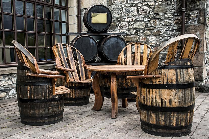 Whiskey Barrel Stave Coasters Set – Mystic Barrels