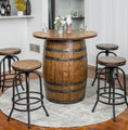 Standard Whiskey Barrel Pub Table w/ 36