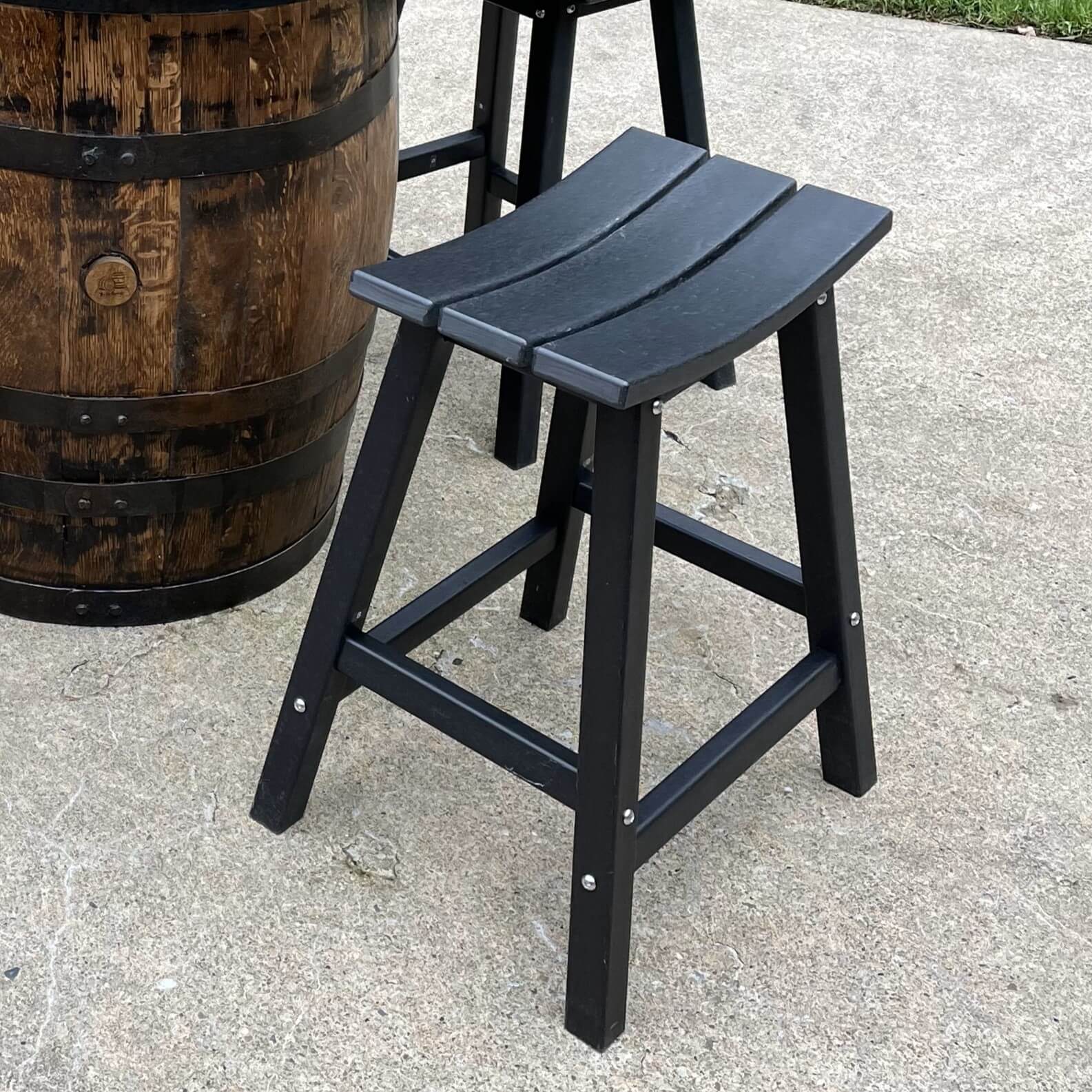 Wooden discount garden stools